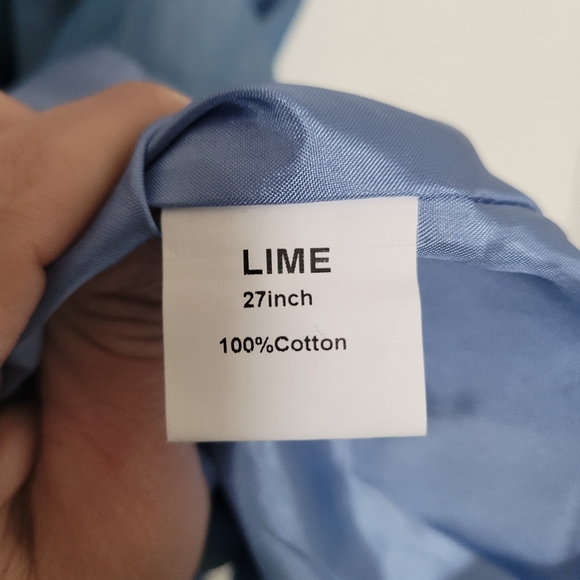 Light cotton jeans a line skirt - Picture 5 of 5